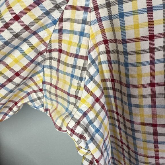 Duluth Trading Co. Mens Multicolored Plaid Casual Button Up XL 100% Cotton - Picture 8 of 12